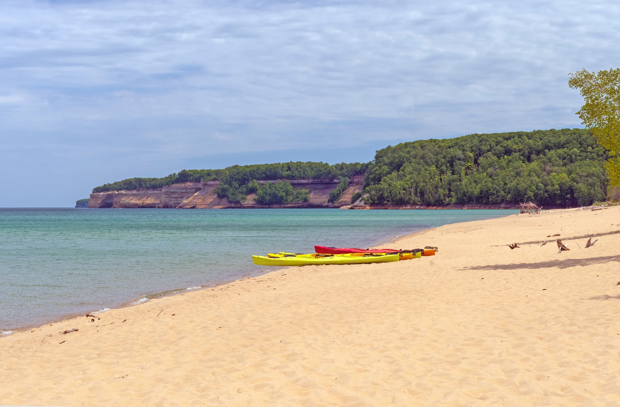 Paddling the Painted Cliffs: Sea Kayaking Miners Beach, Pictured Rocks
